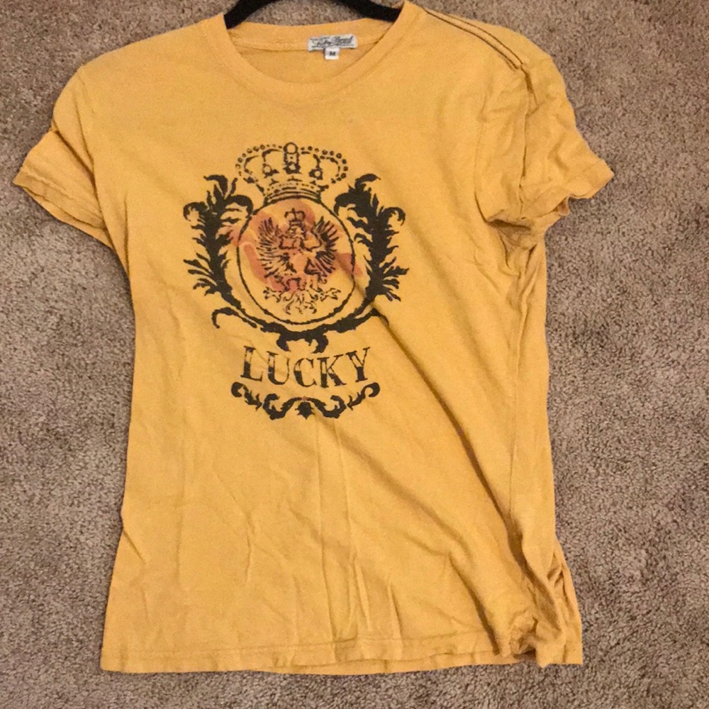 Yellow lucky tee